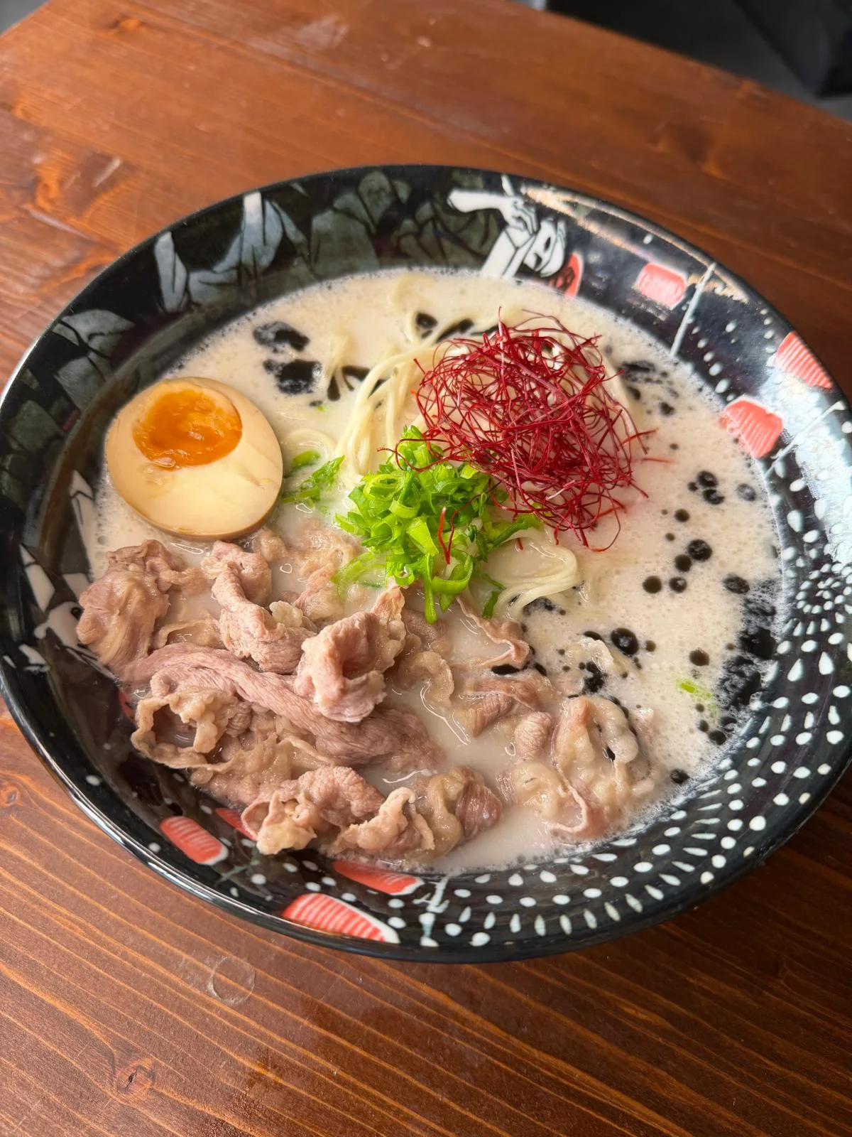 Black Garlic Beef Tonkotsu